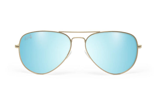One Revolver Surfboards - Gold - Sky Blue Lens Polarized - Oasis Oasis