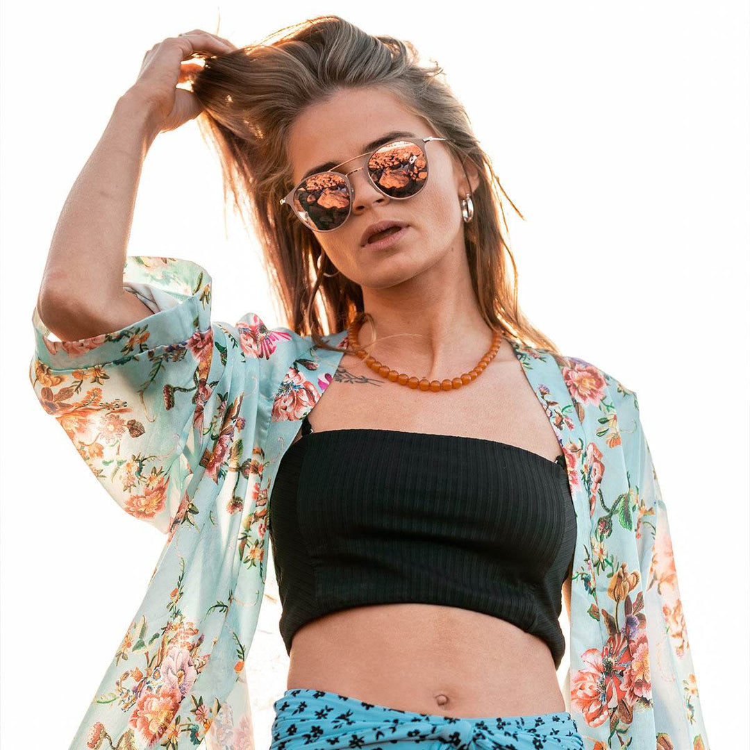 Mauve Pink - Rose Lens Polarized - Ocean Ave - One Revolver Surfboards