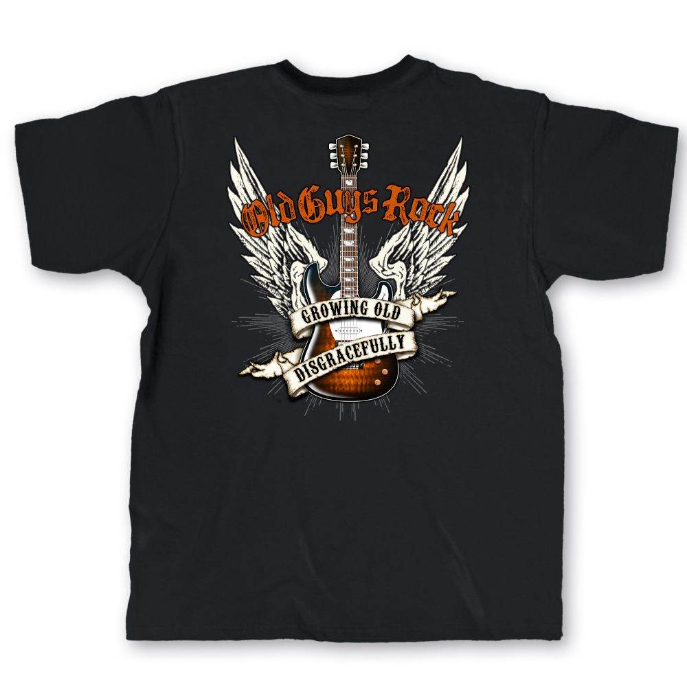 Old Guys Rock T-Shirt - One Revolver Surfboards