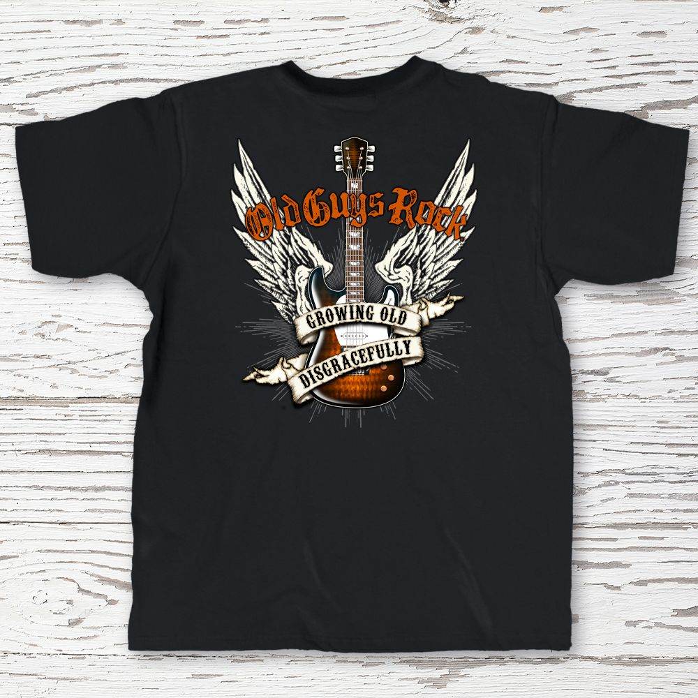 Old Guys Rock T-Shirt - One Revolver Surfboards