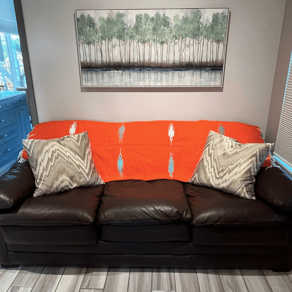 Tangerine Orange Baja Thunderbird Blanket - One Revolver Surfboards