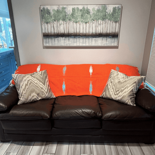 Tangerine Orange Baja Thunderbird Blanket - One Revolver Surfboards