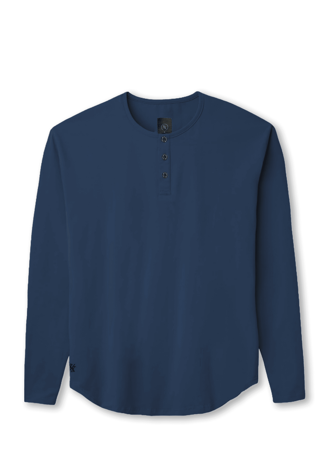 L/S Henley Curved Hem VX - One Revolver Surfboards