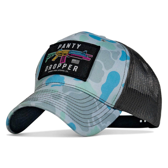Panty Dropper Retro Patch Snapback Hat - HEADWEAR - One Revolver Surfboards