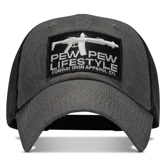 Ripstop Pew Pew Lifesyle Patch Low Profile Snapback Hat - One Revolver Surfboards