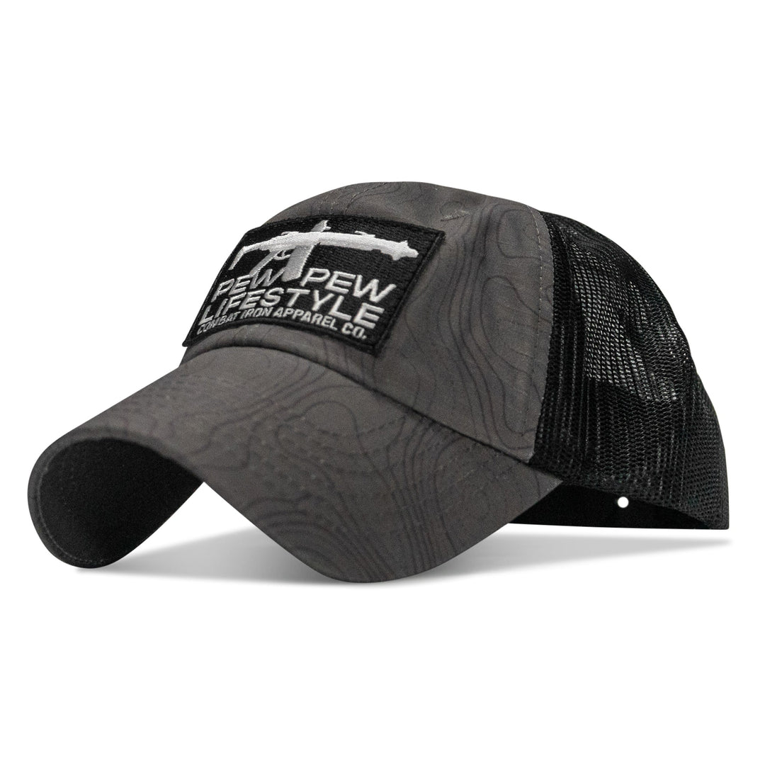 Ripstop Pew Pew Lifesyle Patch Low Profile Snapback Hat