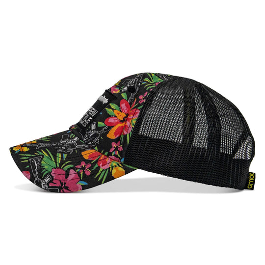 Ripstop PEW PEW LIFESTYLE Patch Low Profile Snapback Hat - One Revolver Surfboards