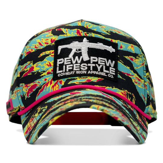 One Revolver Surfboards - Pew Pew Lifestyle Patch Weekender Snapback Hat WEEKENDER SNAPBACK