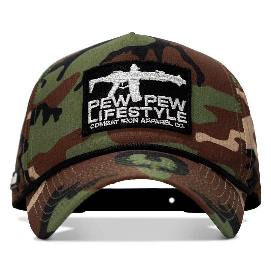 One Revolver Surfboards - Pew Pew Lifestyle Patch Weekender Snapback Hat WEEKENDER SNAPBACK