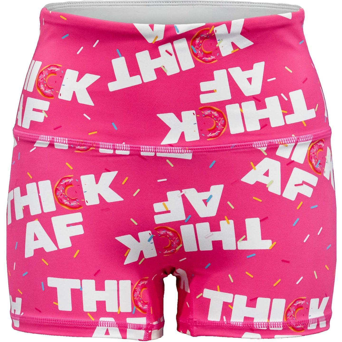 Ladies Seamless Front Performance Training Shorts V3 - SHORTS | WOMEN - One Revolver Surfboards