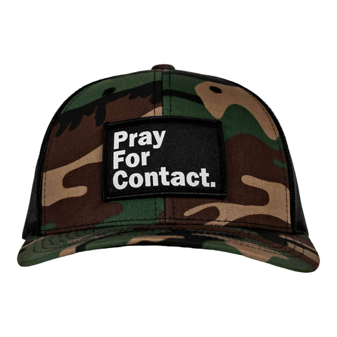 PRAY FOR CONTACT Patch Snapback HAT - One Revolver Surfboards