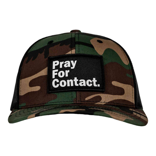 PRAY FOR CONTACT Patch Snapback HAT - One Revolver Surfboards