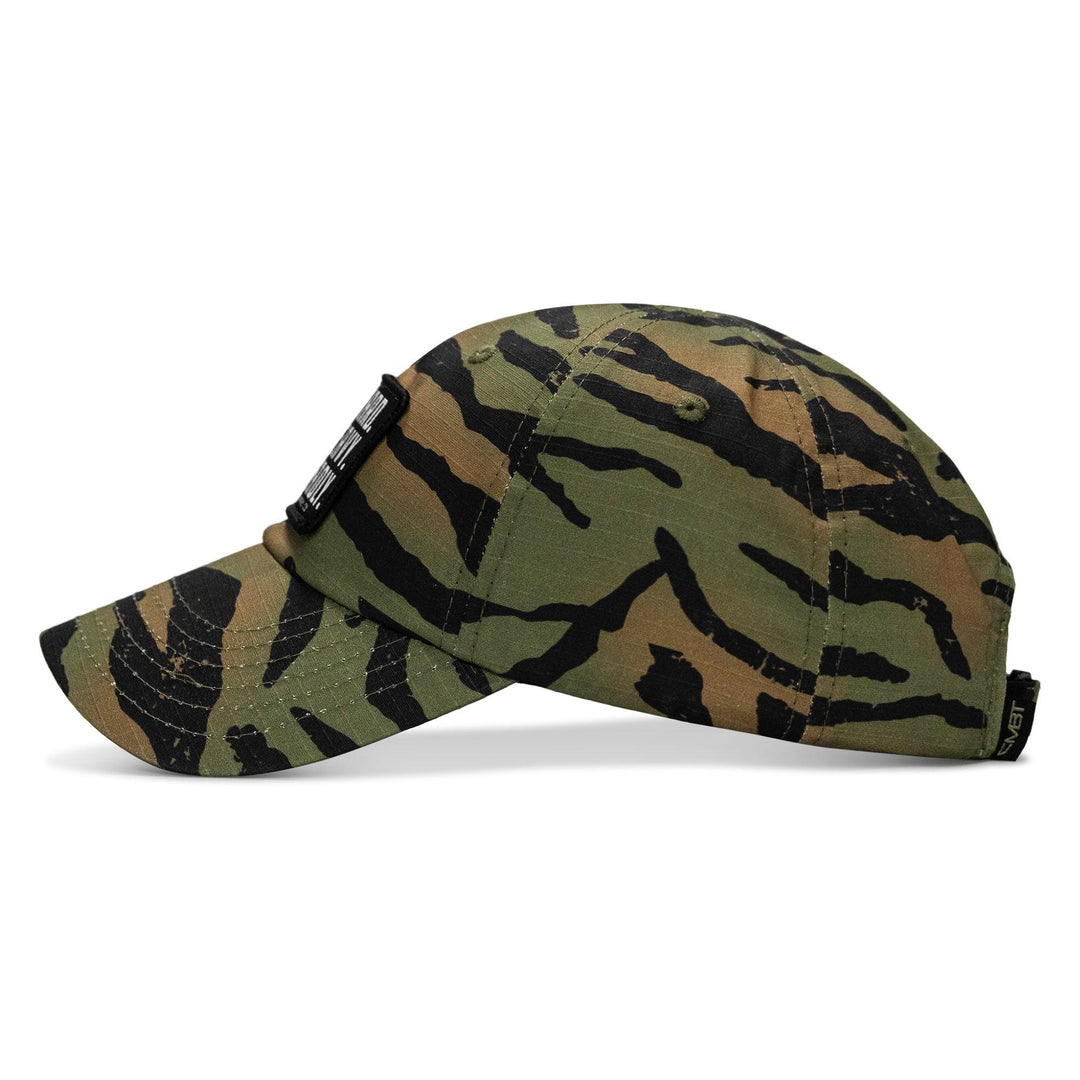 One Revolver Surfboards - Pray Hard. Lift Heavy. Stay Deadly. Patch Tactical Ripstop Mesh Snapback Hat HEADWEAR