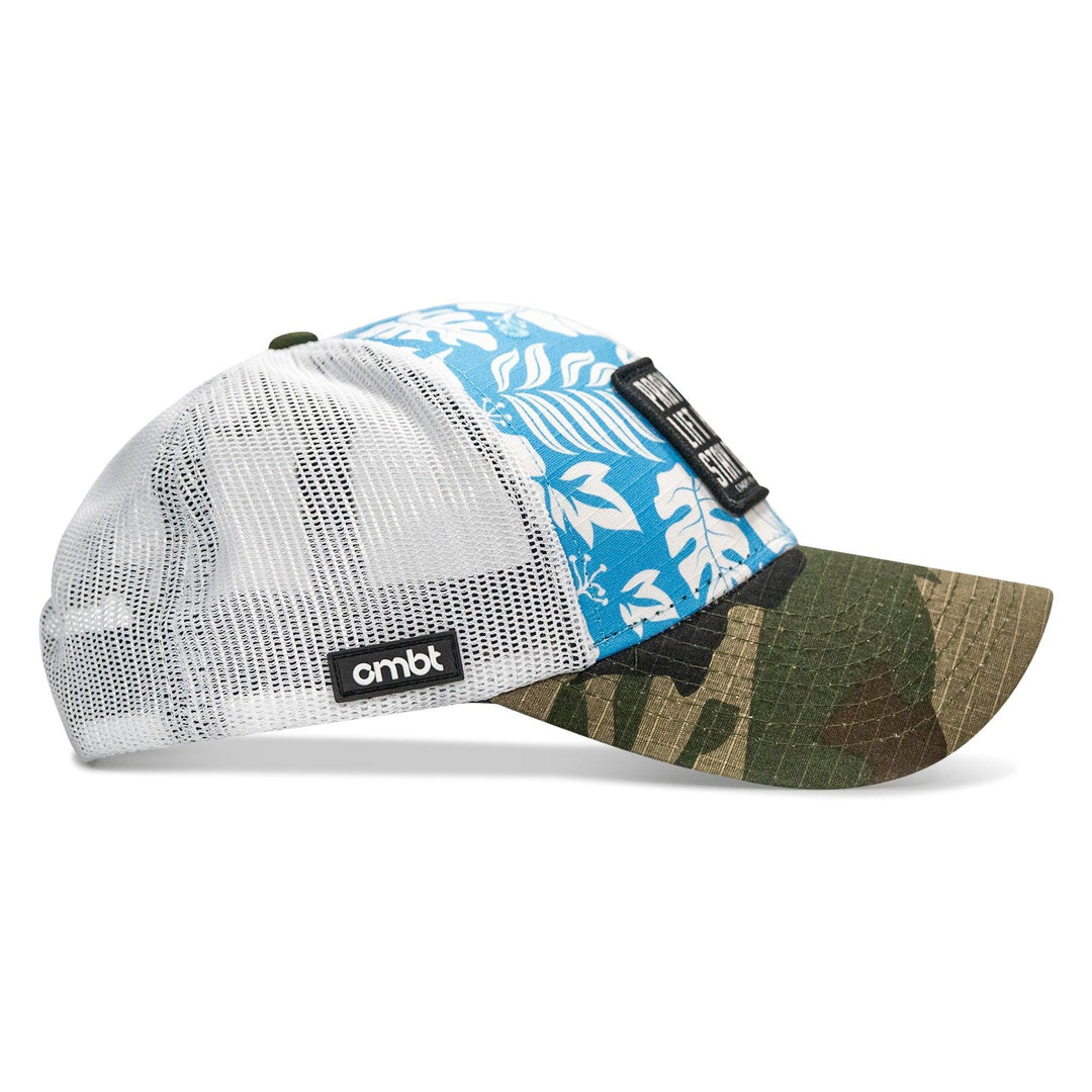 One Revolver Surfboards - Pray Hard. Lift Heavy. Stay Deadly. Patch Original Ripstop Snapback Hat HEADWEAR