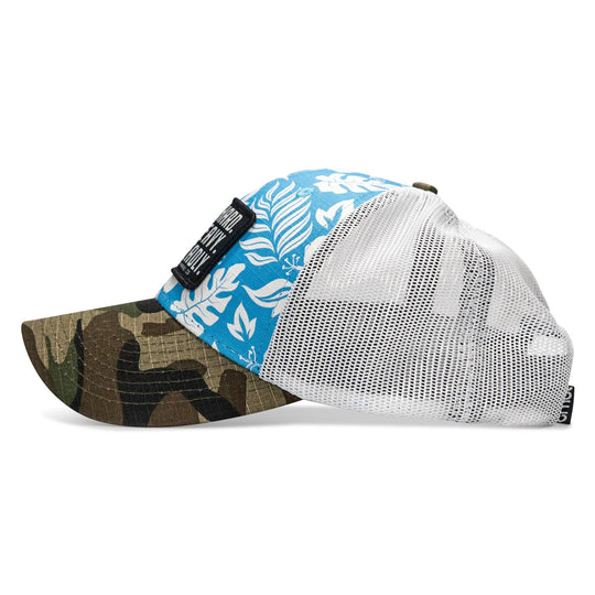 One Revolver Surfboards - Pray Hard. Lift Heavy. Stay Deadly. Patch Original Ripstop Snapback Hat HEADWEAR