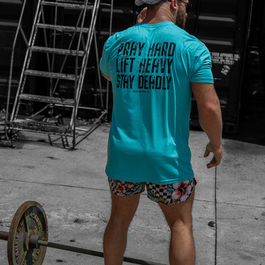 Pray Hard. Lift Heavy. Stay Deadly. V2 Men&