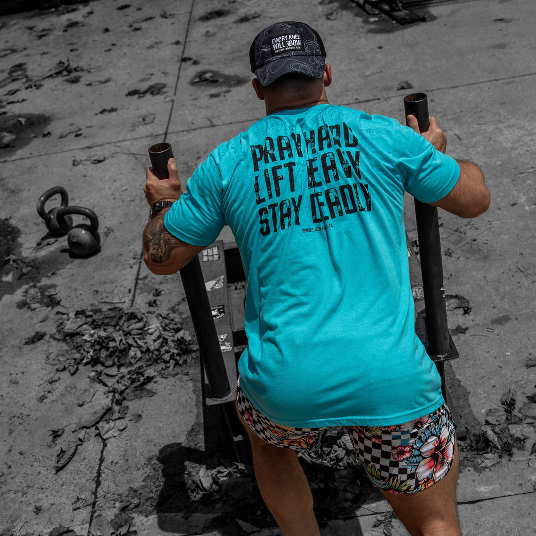 Pray Hard. Lift Heavy. Stay Deadly. V2 Men&
