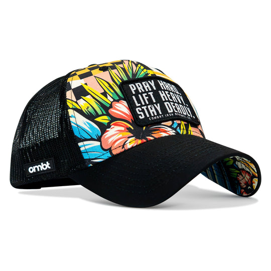 Pray Hard. Lift Heavy. Stay Deadly. Patch Original Ripstop Snapback Hat