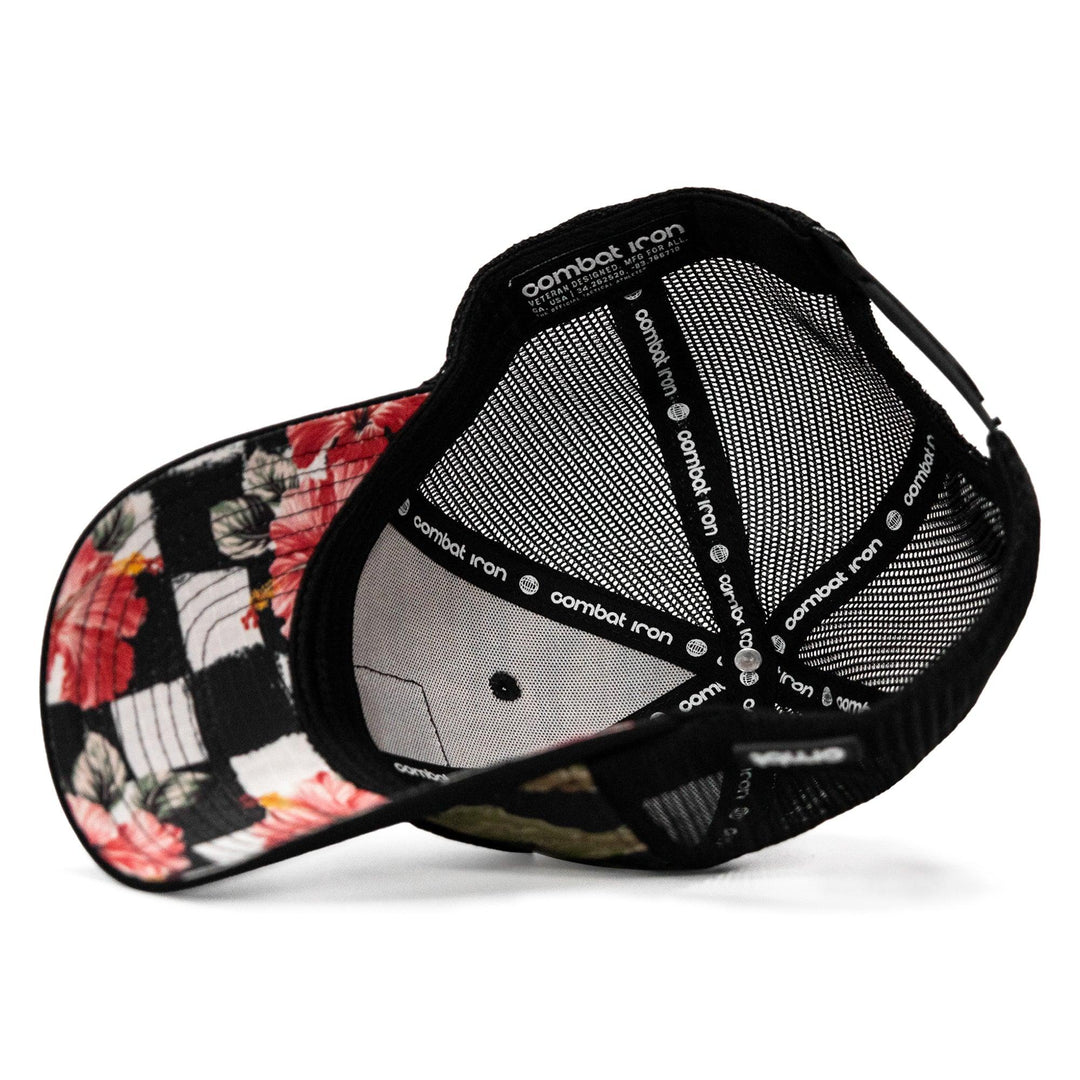 One Revolver Surfboards - Pray Hard. Lift Heavy. Stay Deadly. Patch Original Ripstop Snapback Hat HEADWEAR