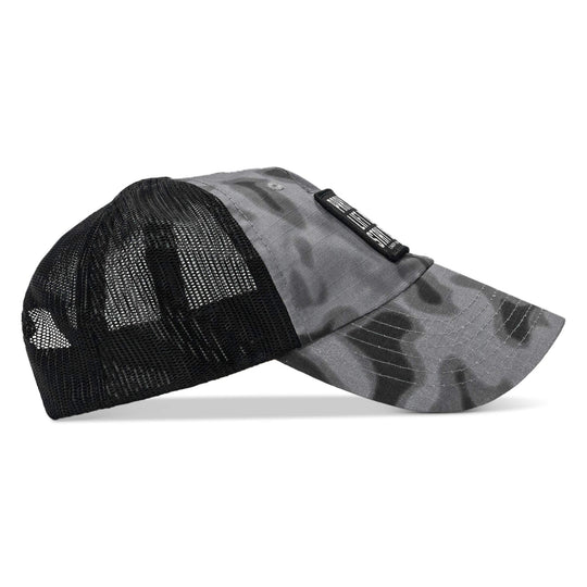 One Revolver Surfboards - Pray Hard. Lift Heavy. Stay Deadly. Patch Tactical Ripstop Mesh Snapback Hat HEADWEAR