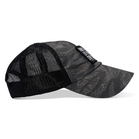 One Revolver Surfboards - Pray Hard. Lift Heavy. Stay Deadly. Patch Tactical Ripstop Mesh Snapback Hat HEADWEAR