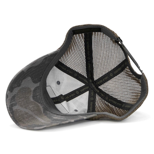 One Revolver Surfboards - Pray Hard. Lift Heavy. Stay Deadly. Patch Tactical Ripstop Mesh Snapback Hat HEADWEAR
