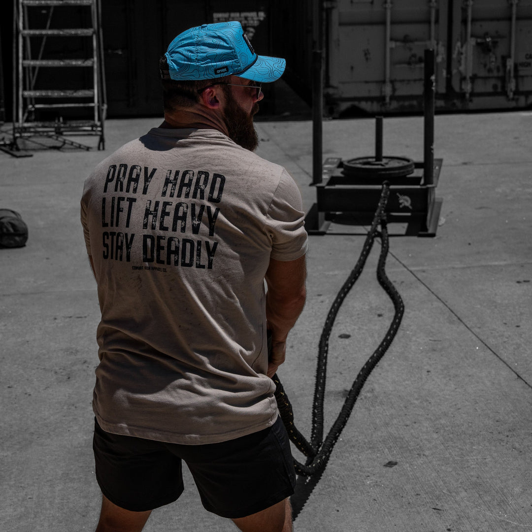 Pray Hard. Lift Heavy. Stay Deadly. V2 Men&