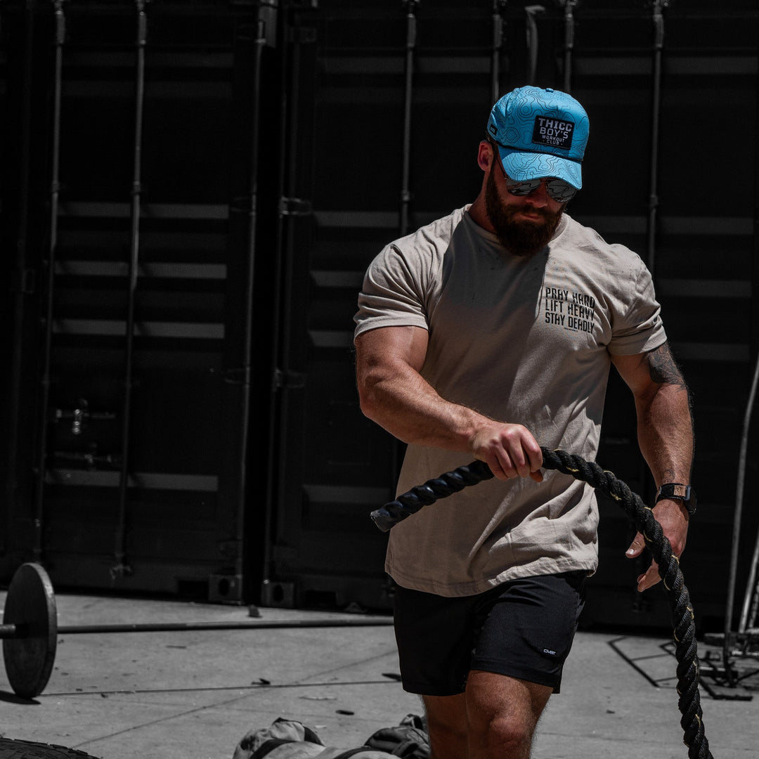 Pray Hard. Lift Heavy. Stay Deadly. V2 Men&