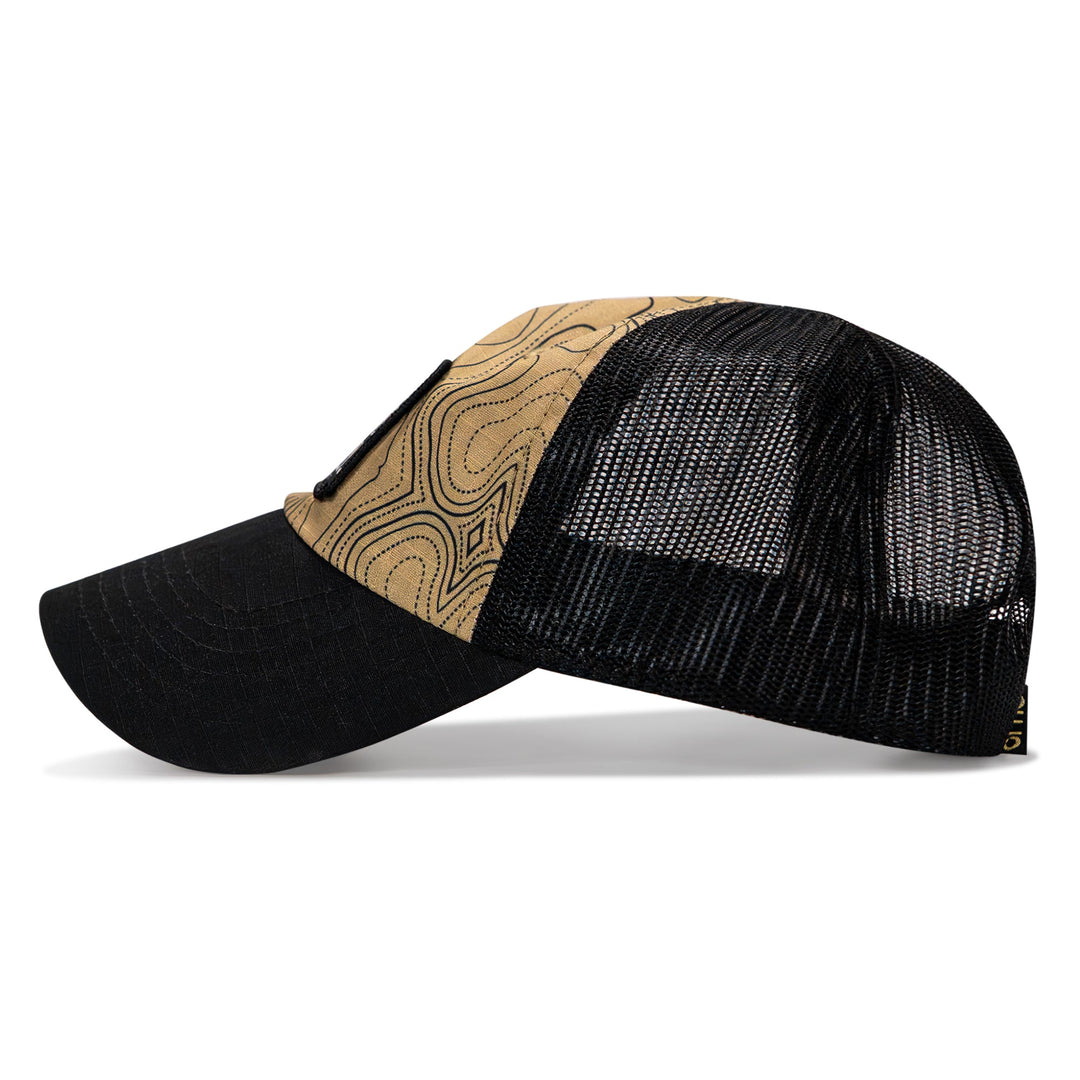 Pray Hard. Lift Heavy. Stay Deadly. Patch Tactical Ripstop Mesh Snapback Hat