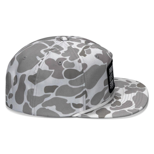 One Revolver Surfboards - Pray Hard. Lift Heavy. Stay Deadly Patch Flatbill Hat HEADWEAR