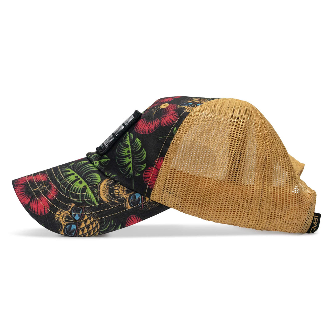 One Revolver Surfboards - Pray Hard. Lift Heavy. Stay Deadly. Patch Tactical Ripstop Mesh Snapback Hat HEADWEAR