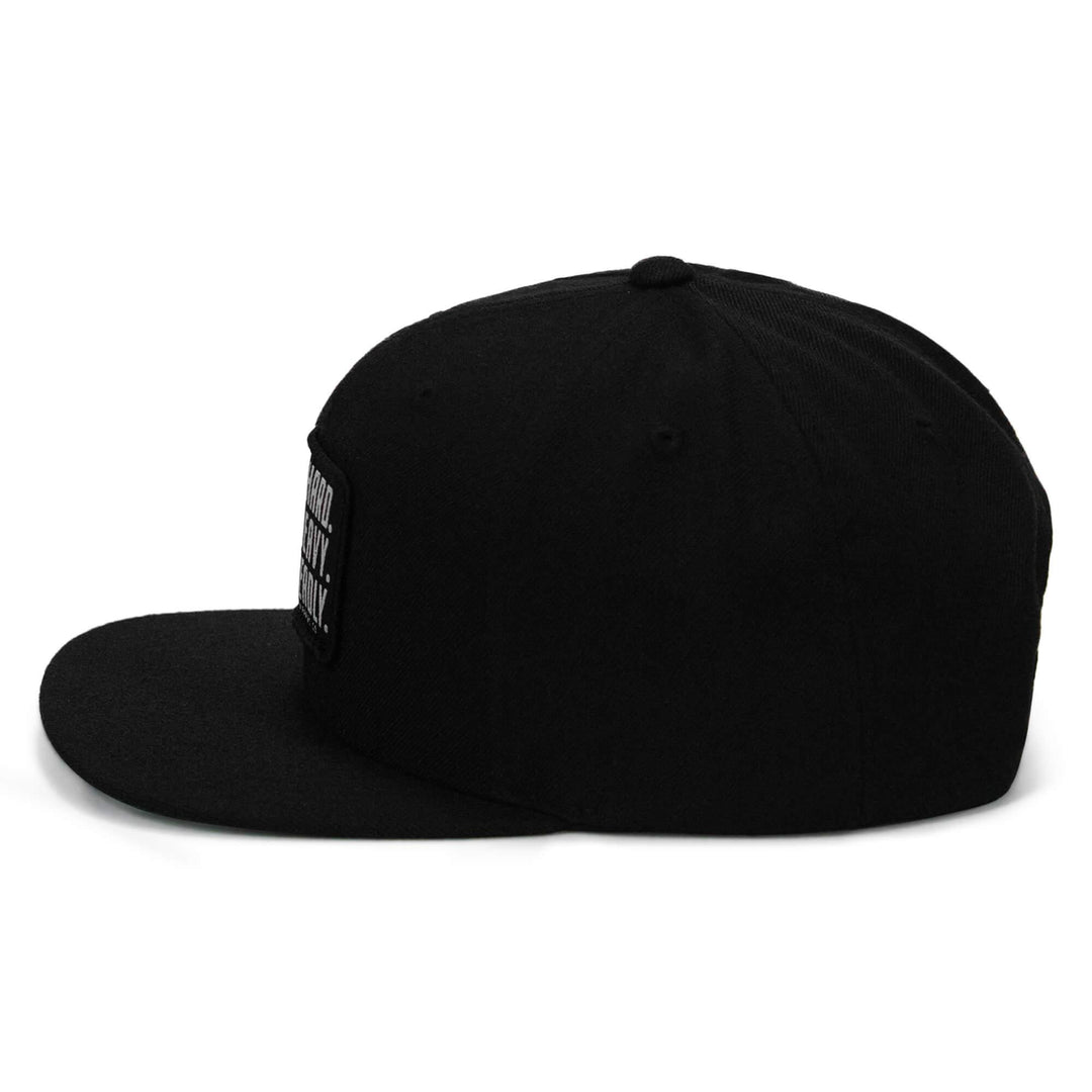 One Revolver Surfboards - Pray Hard. Lift Heavy. Stay Deadly. Flat Bill SnapBack Hat HEADWEAR
