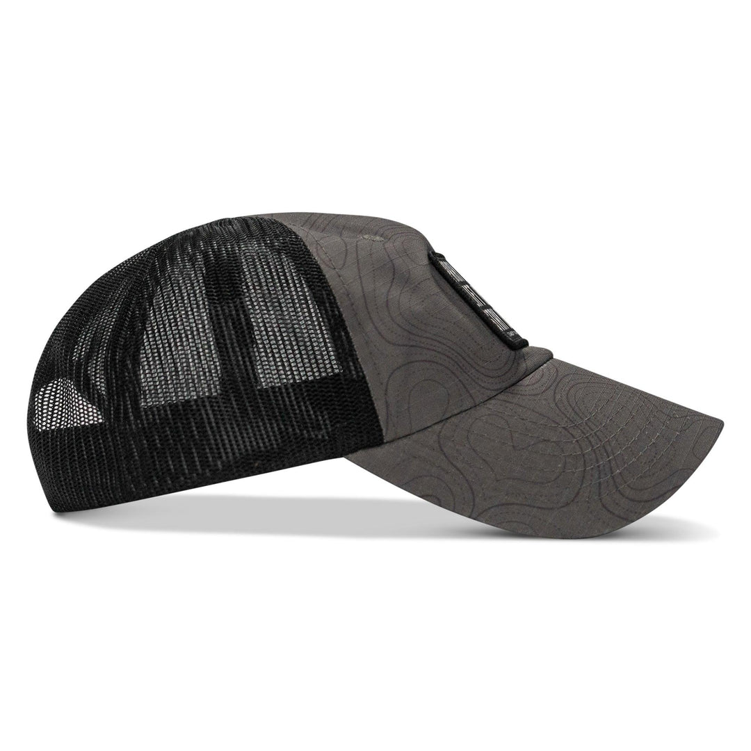 One Revolver Surfboards - Pray Hard. Lift Heavy. Stay Deadly. Patch Tactical Ripstop Mesh Snapback Hat HEADWEAR