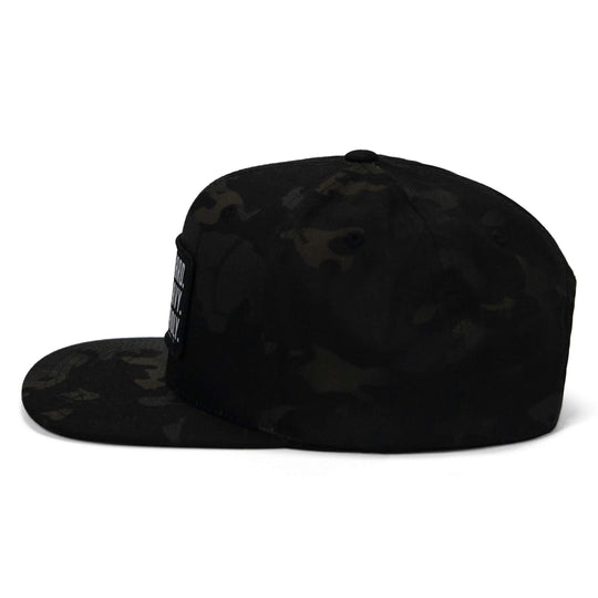 One Revolver Surfboards - Pray Hard. Lift Heavy. Stay Deadly. Flat Bill SnapBack Hat HEADWEAR
