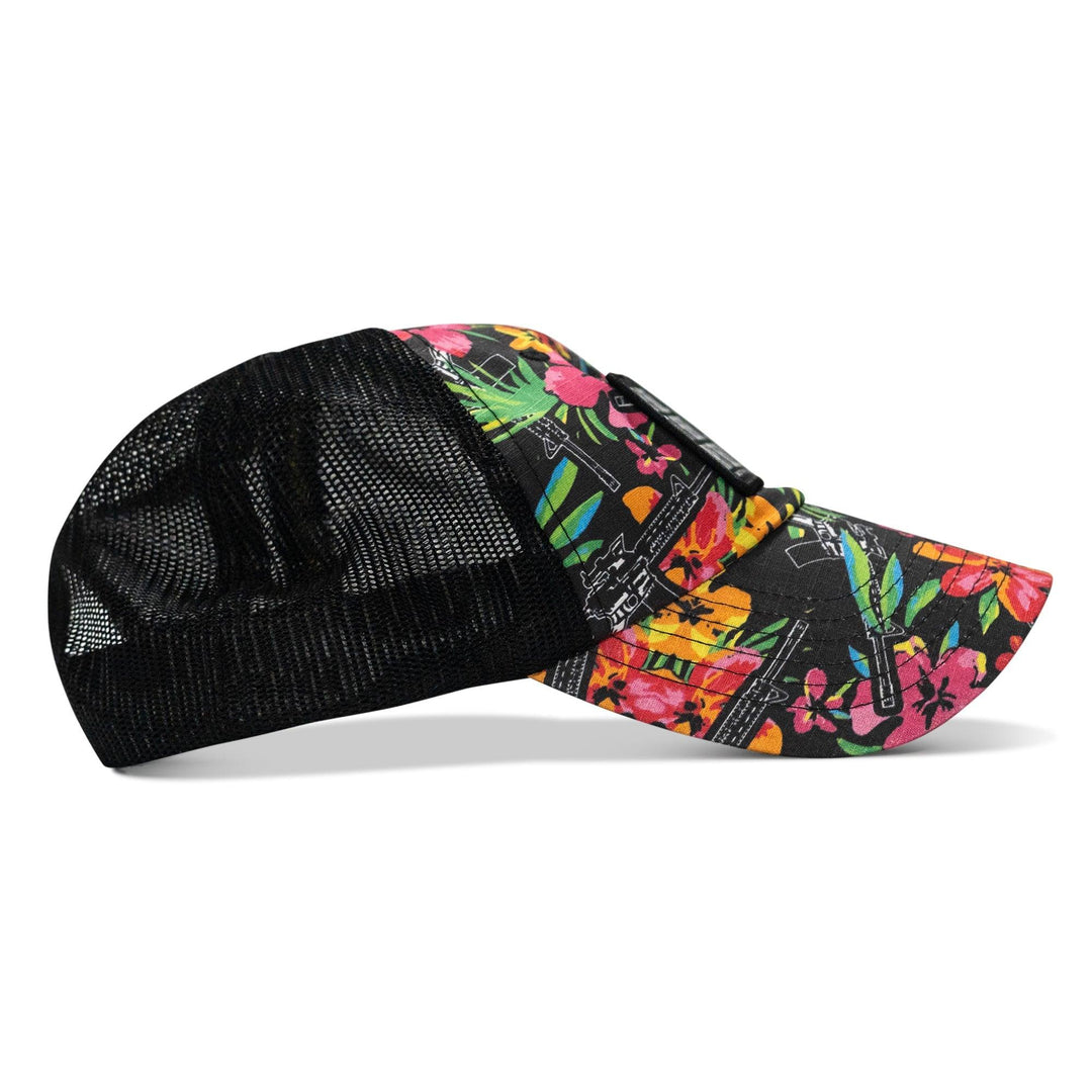 One Revolver Surfboards - Pray Hard. Lift Heavy. Stay Deadly. Patch Tactical Ripstop Mesh Snapback Hat HEADWEAR