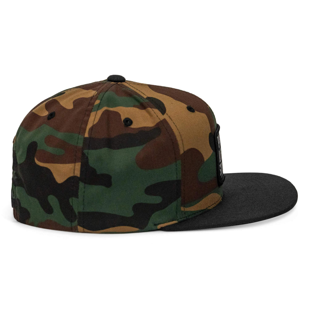 One Revolver Surfboards - Pray Hard. Lift Heavy. Stay Deadly. Flat Bill SnapBack Hat HEADWEAR