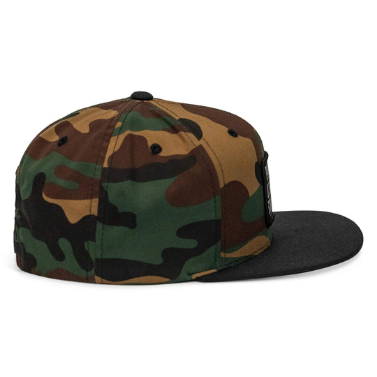 One Revolver Surfboards - Pray Hard. Lift Heavy. Stay Deadly. Flat Bill SnapBack Hat HEADWEAR
