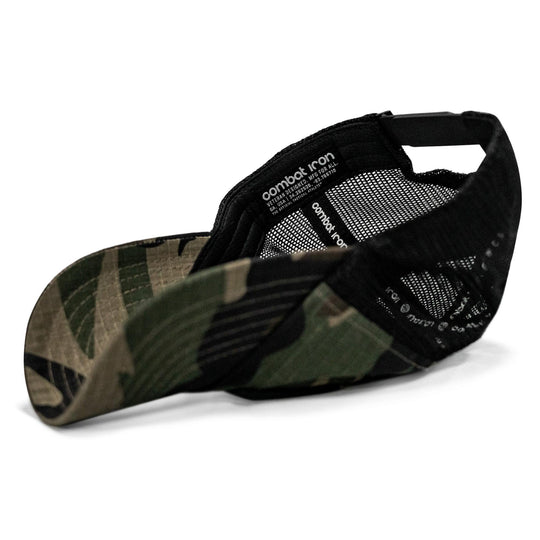 One Revolver Surfboards - Pray Hard. Lift Heavy. Stay Deadly. Patch Tactical Ripstop Mesh Snapback Hat HEADWEAR