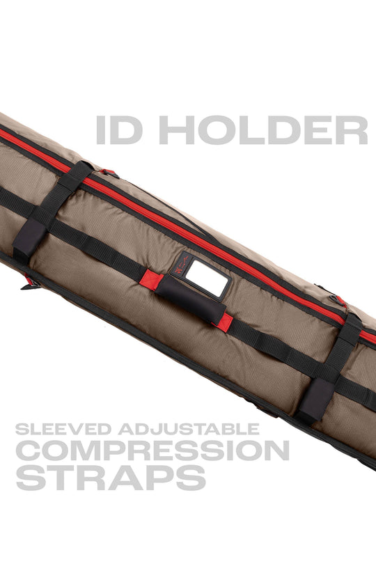 Wheeled JJF 4 Board Travel Bag - Coyote - One Revolver Surfboards