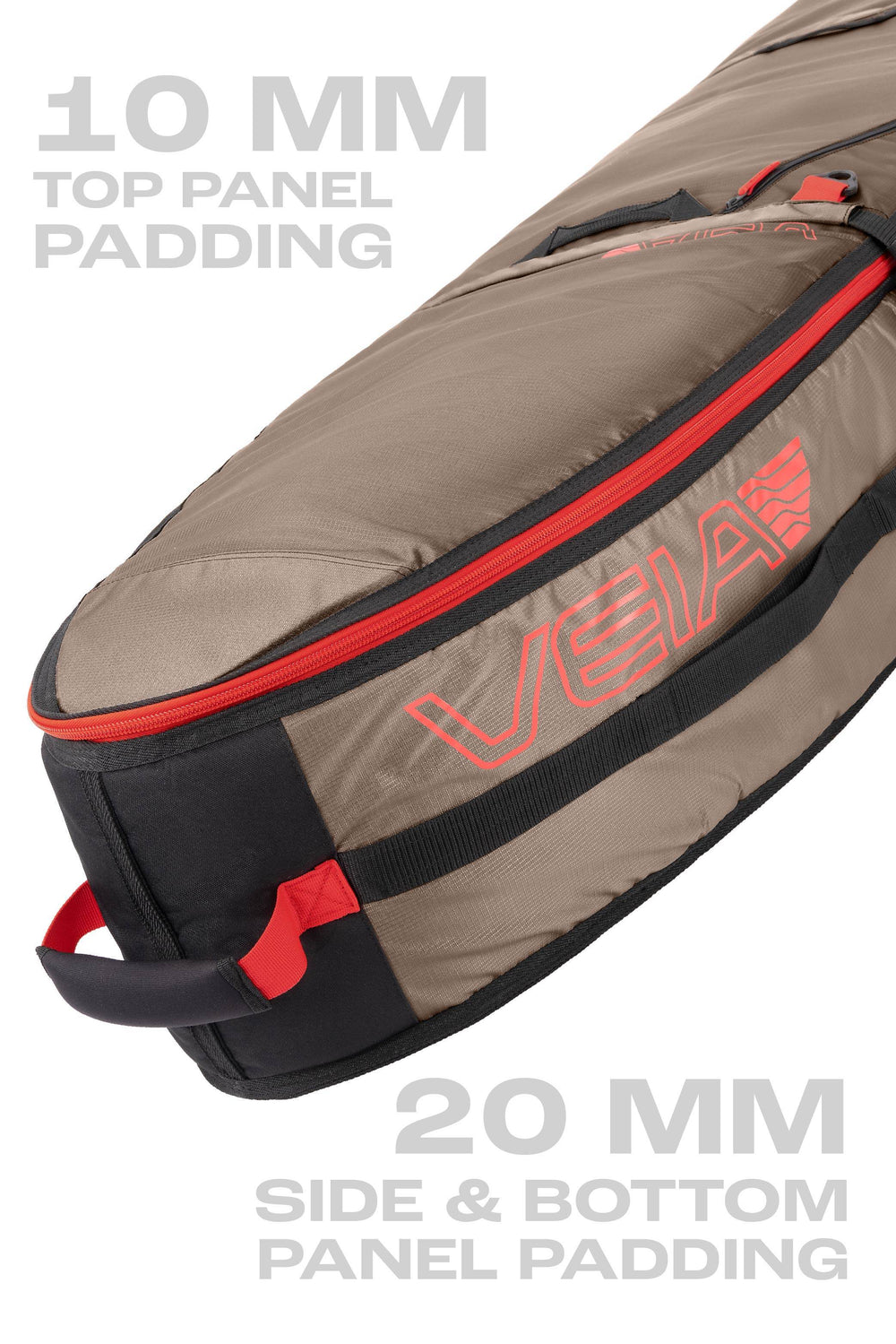 Wheeled JJF 4 Board Travel Bag - Coyote - One Revolver Surfboards