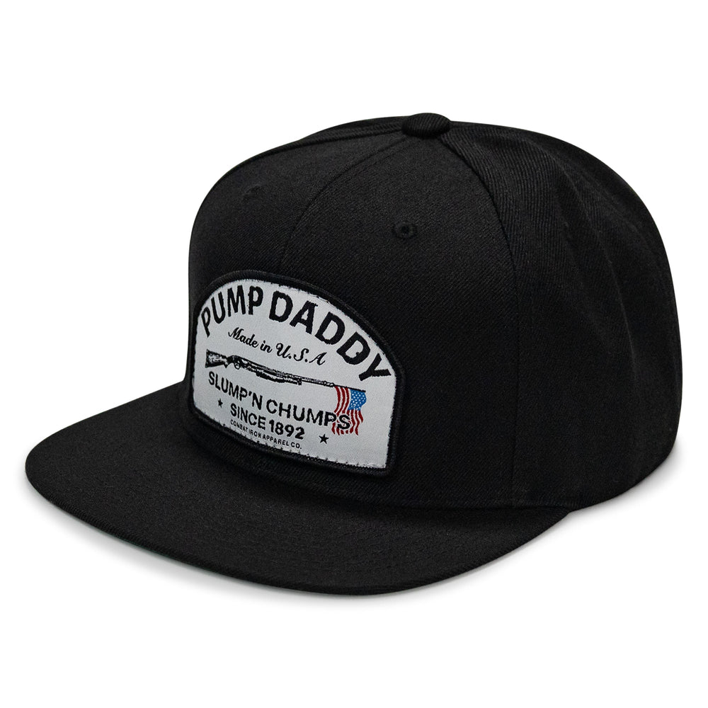 One Revolver Surfboards - Pump Daddy Original Patch Flat Bill SnapBack Hat HEADWEAR