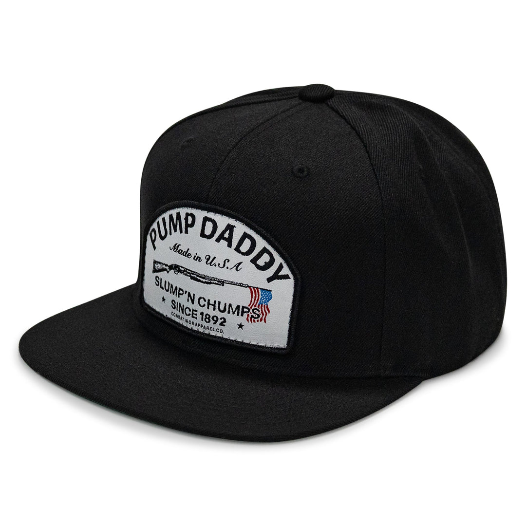 One Revolver Surfboards - Pump Daddy Original Patch Flat Bill SnapBack Hat HEADWEAR