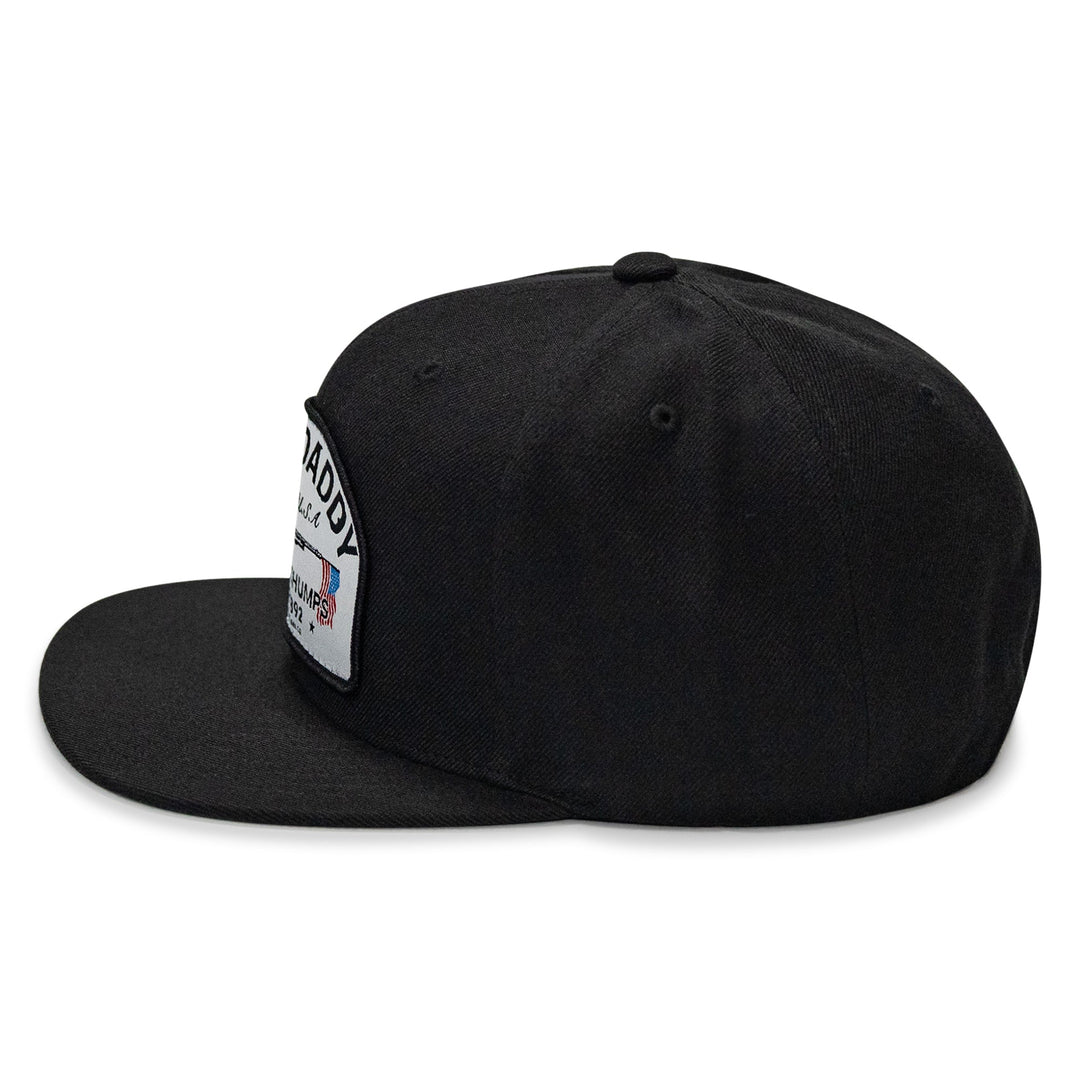 One Revolver Surfboards - Pump Daddy Original Patch Flat Bill SnapBack Hat HEADWEAR