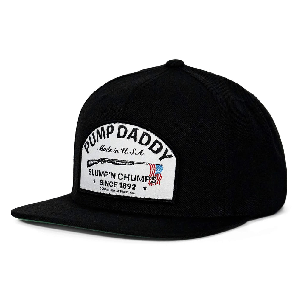 PUMPDADDY-ALLBLACK_FLATBRIMSNAPBACK_2_1_deb77f76-3545-4326-8820-41034b6da4c4 - One Revolver Surfboards