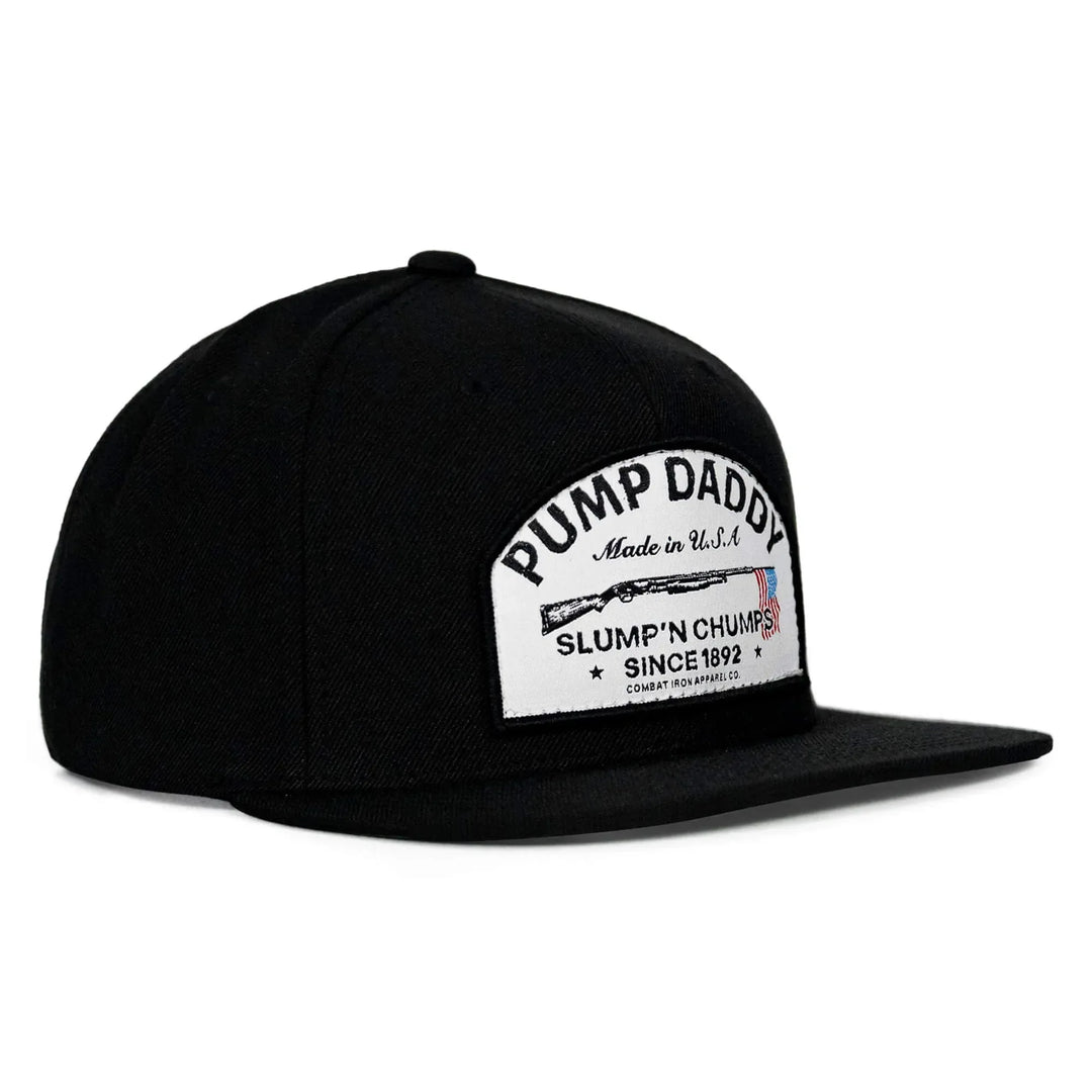 PUMPDADDY-ALLBLACK_FLATBRIMSNAPBACK_3_1_2c4e49a6-9a18-4410-bb9a-f7bb56c51388 - One Revolver Surfboards