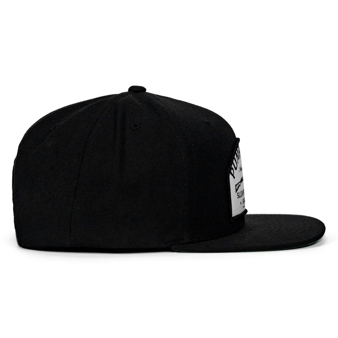 Pump Daddy Original Patch Flat Bill SnapBack Hat - One Revolver Surfboards