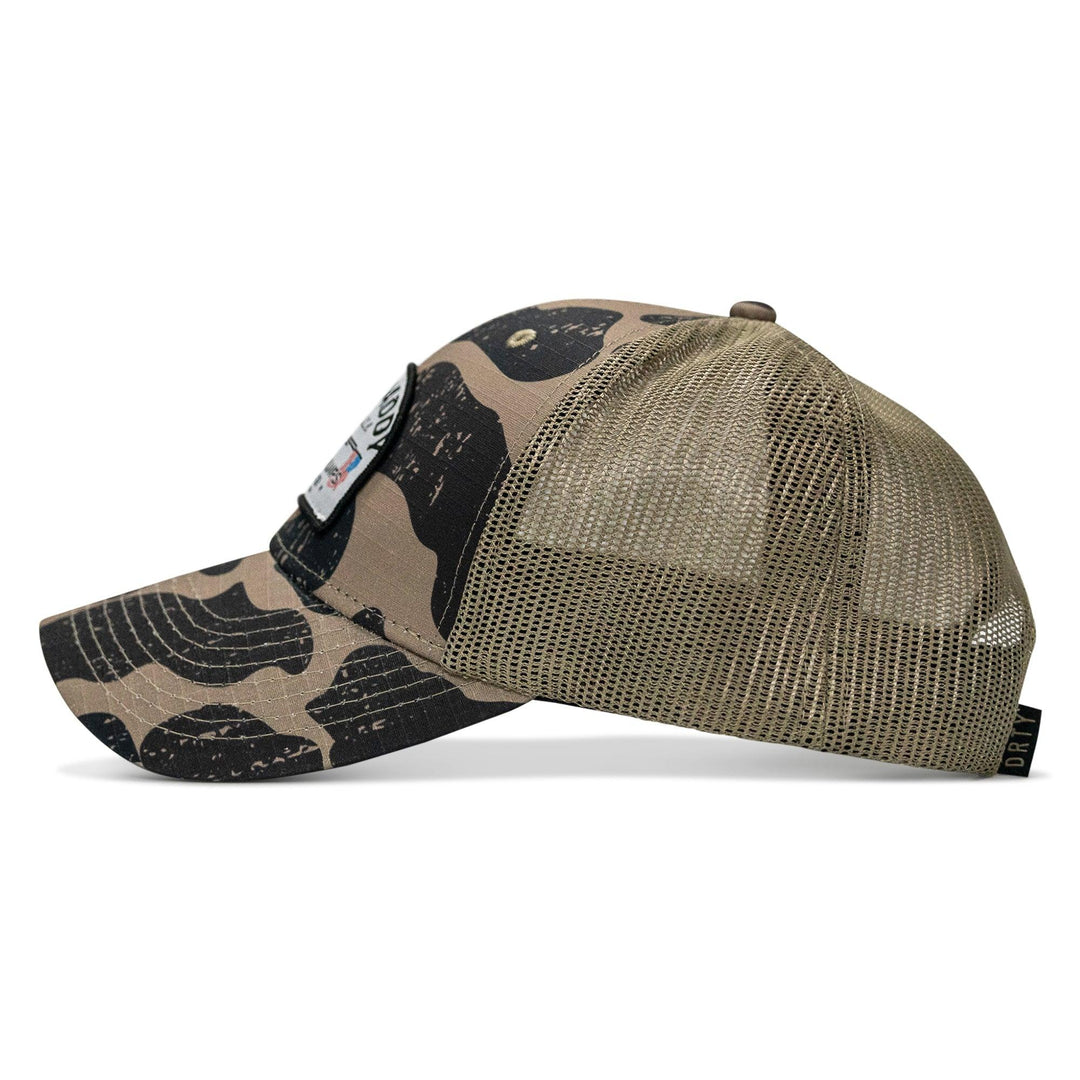 One Revolver Surfboards - Pump Daddy Patch Original Ripstop Snapback Hat HEADWEAR