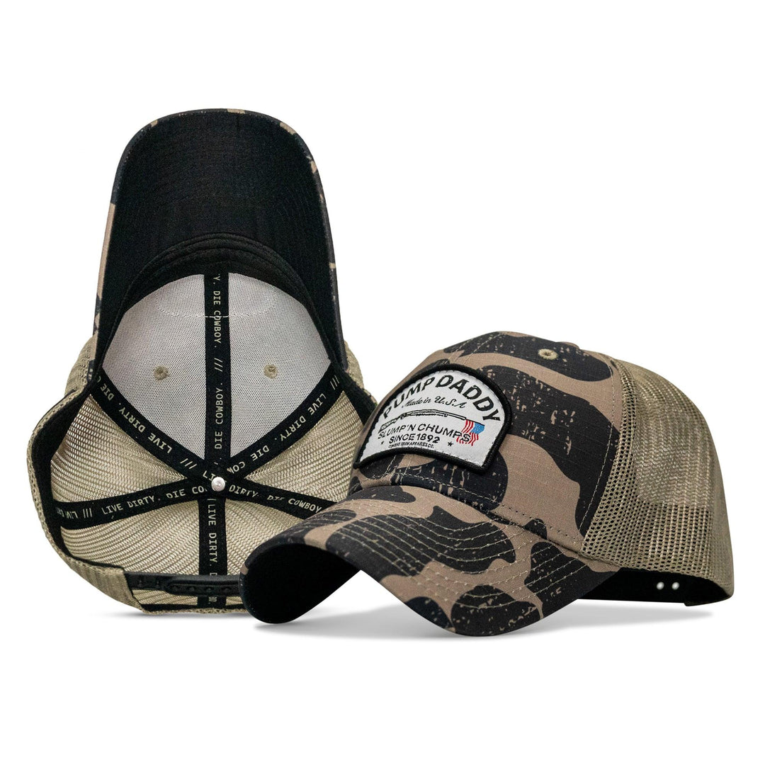 One Revolver Surfboards - Pump Daddy Patch Original Ripstop Snapback Hat HEADWEAR