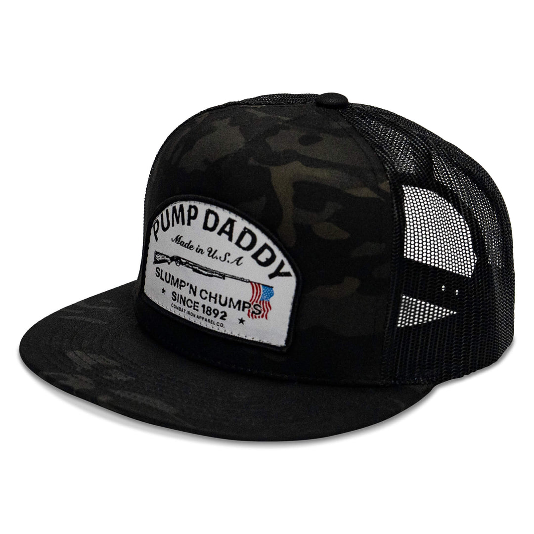 One Revolver Surfboards - Pump Daddy Original Patch Flat Bill SnapBack Hat HEADWEAR