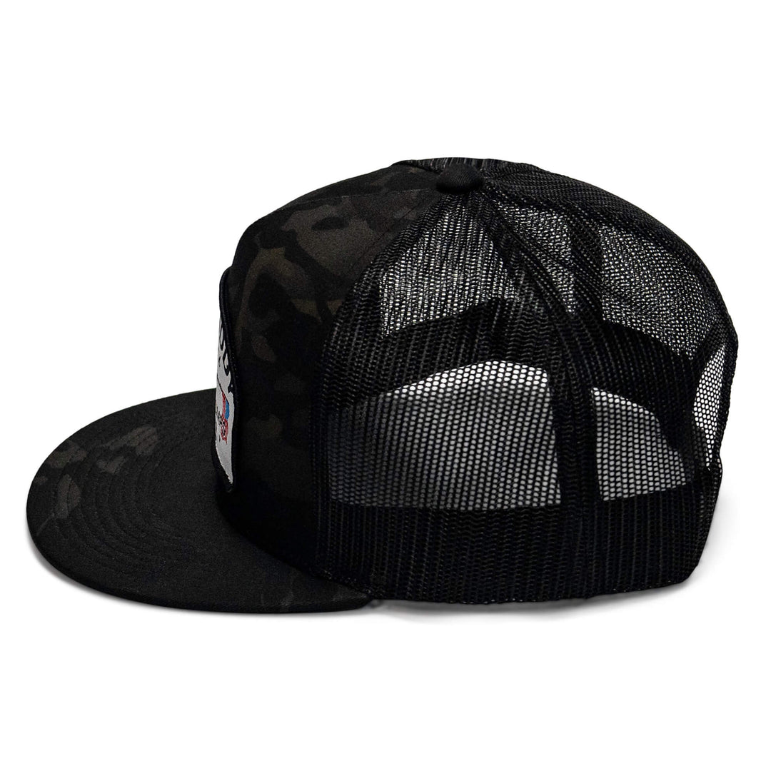 One Revolver Surfboards - Pump Daddy Original Patch Flat Bill SnapBack Hat HEADWEAR